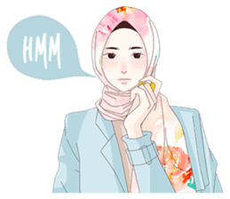 Hijab Hits: Ara sticker #11694906