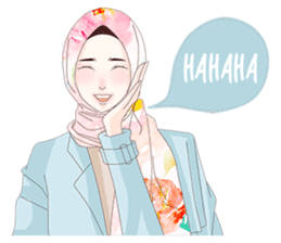 Hijab Hits: Ara sticker #11694908