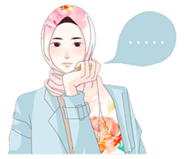 Hijab Hits: Ara sticker #11694909