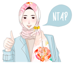 Hijab Hits: Ara sticker #11694910