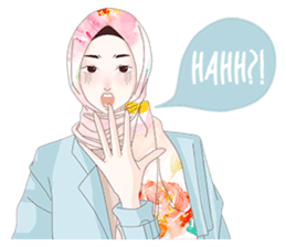 Hijab Hits: Ara sticker #11694913