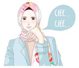 Hijab Hits: Ara sticker #11694914