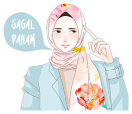 Hijab Hits: Ara sticker #11694919