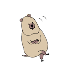 Quokka Sticker sticker #11695221