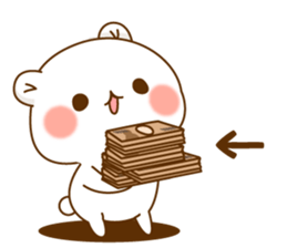 Vulgar bear An adult version1 sticker #11695318