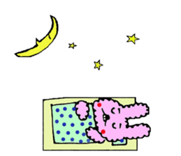 fluffy fluffy bunny sticker #11695328