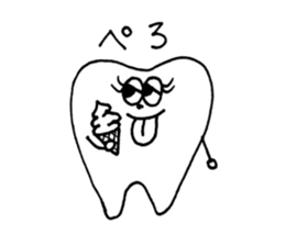 teethteeth sticker #11695625