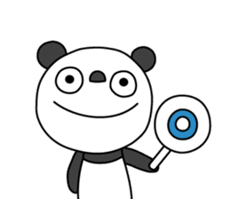 The Marshmallow panda sticker #11695721
