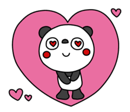 The Marshmallow panda sticker #11695723