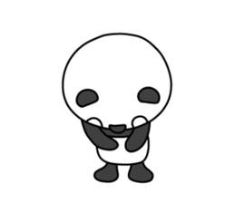 The Marshmallow panda sticker #11695741