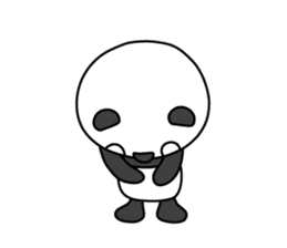 The Marshmallow panda sticker #11695741