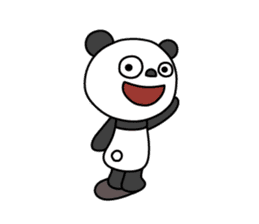 The Marshmallow panda sticker #11695759