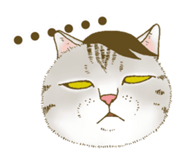 Hipster Meow (EN) sticker #11695814