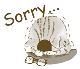 Hipster Meow (EN) sticker #11695822