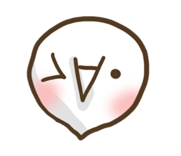 Japanese smiley Ghost sticker #11695967