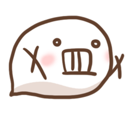 Japanese smiley Ghost Vol.2 sticker #11696521