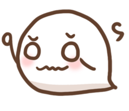 Japanese smiley Ghost Vol.2 sticker #11696526