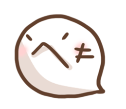 Japanese smiley Ghost Vol.2 sticker #11696534