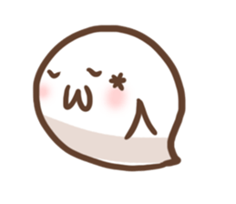 Japanese smiley Ghost Vol.2 sticker #11696540