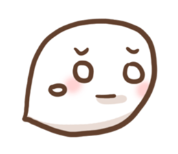 Japanese smiley Ghost Vol.2 sticker #11696544