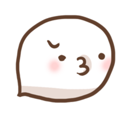Japanese smiley Ghost Vol.2 sticker #11696546