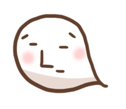 Japanese smiley Ghost Vol.2 sticker #11696547