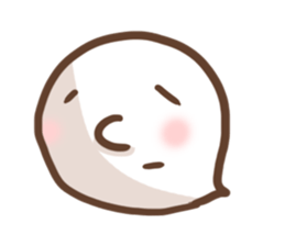 Japanese smiley Ghost Vol.2 sticker #11696550