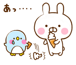 Rabbit Usahina with penpen 6 sticker #11696642