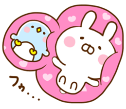 Rabbit Usahina with penpen 6 sticker #11696646