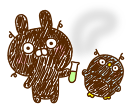 Rabbit Usahina with penpen 6 sticker #11696647
