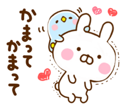 Rabbit Usahina with penpen 6 sticker #11696649