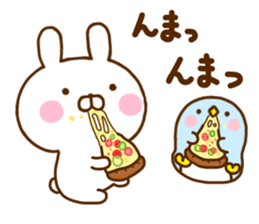 Rabbit Usahina with penpen 6 sticker #11696659