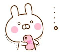 Rabbit Usahina with penpen 6 sticker #11696666