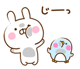 Rabbit Usahina with penpen 6 sticker #11696667