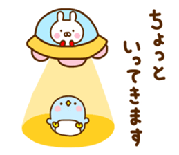 Rabbit Usahina with penpen 6 sticker #11696679