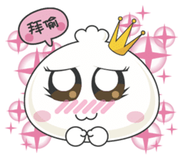 Princess buns sticker #11696926