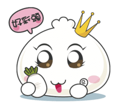 Princess buns sticker #11696932
