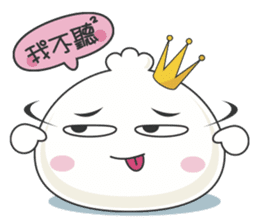 Princess buns sticker #11696958