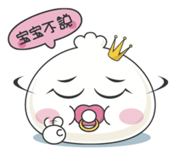 Princess buns sticker #11696959