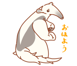 Bushy Ant-eater sticker #11697160