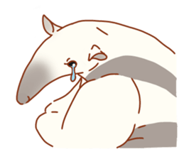 Bushy Ant-eater sticker #11697166