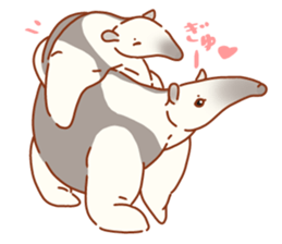 Bushy Ant-eater sticker #11697168