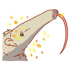 Bushy Ant-eater sticker #11697185