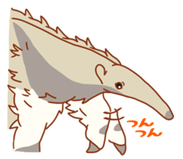 Bushy Ant-eater sticker #11697196