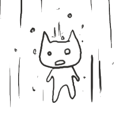 this white cat is surreal