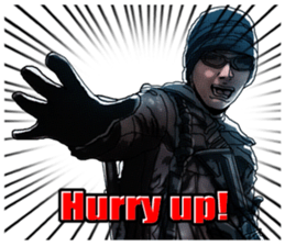 DOWNFALL FPS Military sticker #11697600