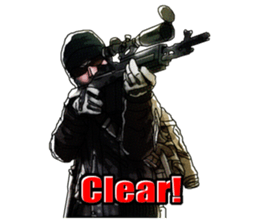 DOWNFALL FPS Military sticker #11697602