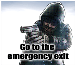 DOWNFALL FPS Military sticker #11697622