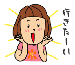 T-shirts girl sticker #11697740