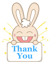 joey the bunny sticker #11697836